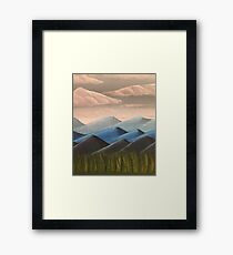 Rolling Hills Framed Print
