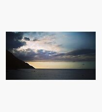 beach sunset Photographic Print