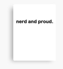Nerd Canvas Print