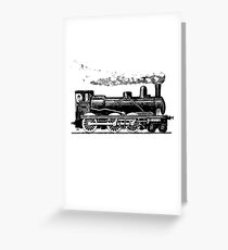 Vintage European Train Greeting Card