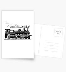 Vintage European Train Postcards