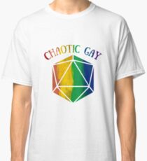 Chaotic Gay d20 Classic T-Shirt