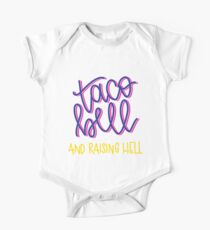 Taco Bell und aufgehende Hölle Baby Body Kurzarm