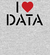 I Heart Data Kids Pullover Hoodie