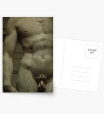 Michelangelo Study; Torso Postcards