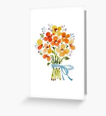 patterns Everyday | Summer bouquet Greeting Card