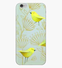 Golden birds iPhone Case