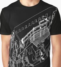 axonometric black 2 Graphic T-Shirt
