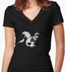 The Binding of Isaac | Wrath of the Lamb Women's Fitted V-Neck T-Shirt