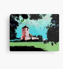 Church Landscape 2 Metal Print
