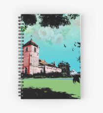 Church Landscape 2 Spiral Notebook