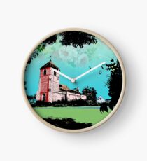 Church Landscape 2 Clock