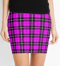 Tartan - Rosa Minirock