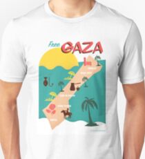 Free Gaza Tourist T-Shirt Unisex T-Shirt