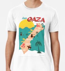 Free Gaza Tourist T-Shirt Men's Premium T-Shirt