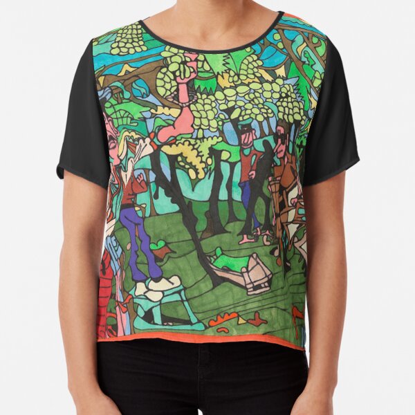 The Vineyard Chiffon Top