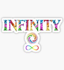 Infinity Stones Rainbow Galaxy Space Power, Space, Time, Mind, Soul, Reality Sticker