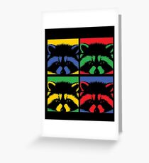 racoon Greeting Card