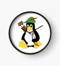 Robin Tux - Arch Linux Penguin Clock