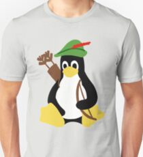 Robin Tux - Arch Linux Penguin Unisex T-Shirt