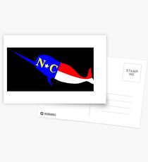 NC Narwhal Postcards