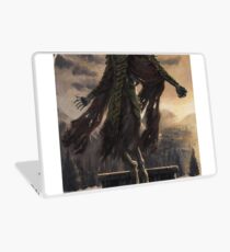 Skyrim Dragon Priest Fan Art Poster Laptop Skin