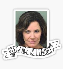 elegance is learned, my friends Sticker