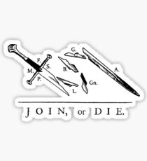 Join or Die // Fellowship of the Ring Sticker
