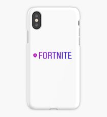 Fortnite location iPhone Case