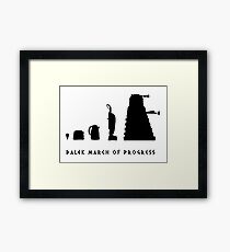 The Evolution of the Kaled Framed Print