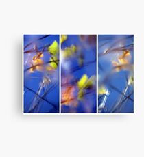 Beyond Blue - Triptych Metal Print