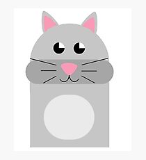 Cute Cat Design Photographic Print