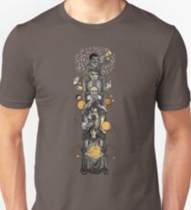Aufsteigende Astronomie Unisex T-Shirt