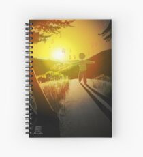 Coucher de soleil inspirant - Inspiring sunset Spiral Notebook