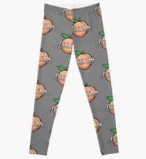 "Peachy Frickin Keen" Sarcastic Fruit T Shirt Leggings