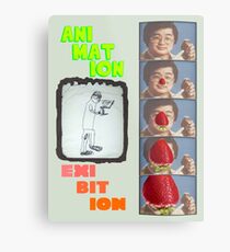 Animation Exhibition Metal Print