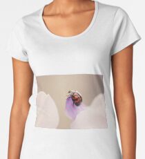 Marienkäfer Premium Rundhals-Shirt