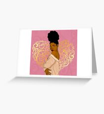 Cold Shoulder Greeting Card