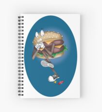 Scaredy Burger Spiralblock