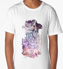 Cosmic Owl Long T-Shirt