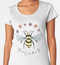 Art the Bee from Savannah College of Art and Design Women's Premium T-Shirt