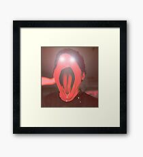 RAGE Framed Print