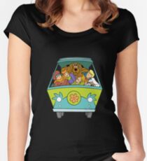Scooby Doo! Women's Fitted Scoop T-Shirt