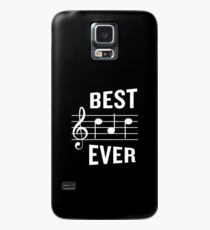 Best Dad Ever Funny Music Note Father's Gift Case/Skin for Samsung Galaxy