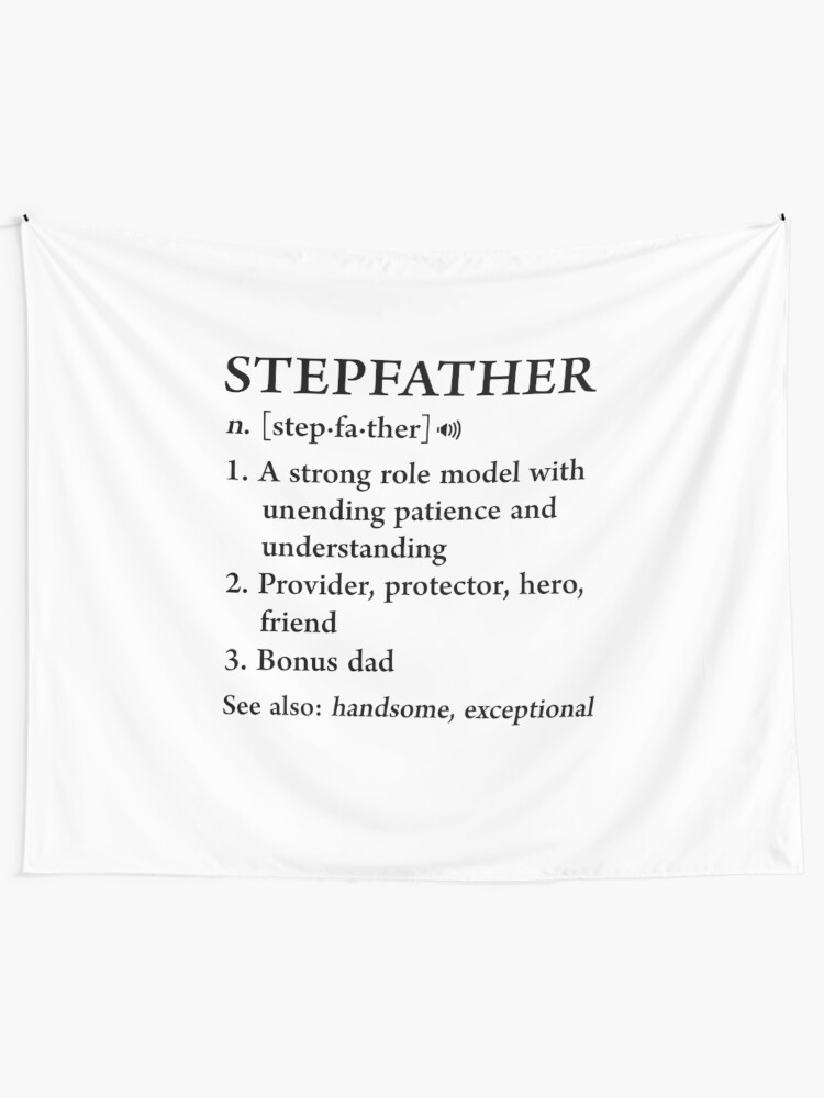Stepfather Definition Funny Father S Day Gift For Cool Step Dad