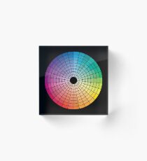 Color Wheel Acrylic Block