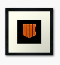 COD: Black Ops 4 Logo - Legacy Design Framed Print