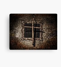 Rustic Cross Canvas Print