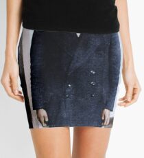 Gavrilo Princip in his prison cell at the Terezín fortress, 1914 Mini Skirt