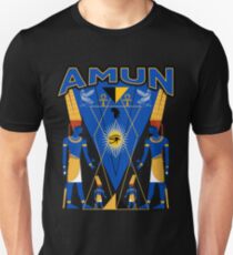Sacred Geometry Ancient Egyptian god Amun Amen Ra Kemetic Unisex T-Shirt
